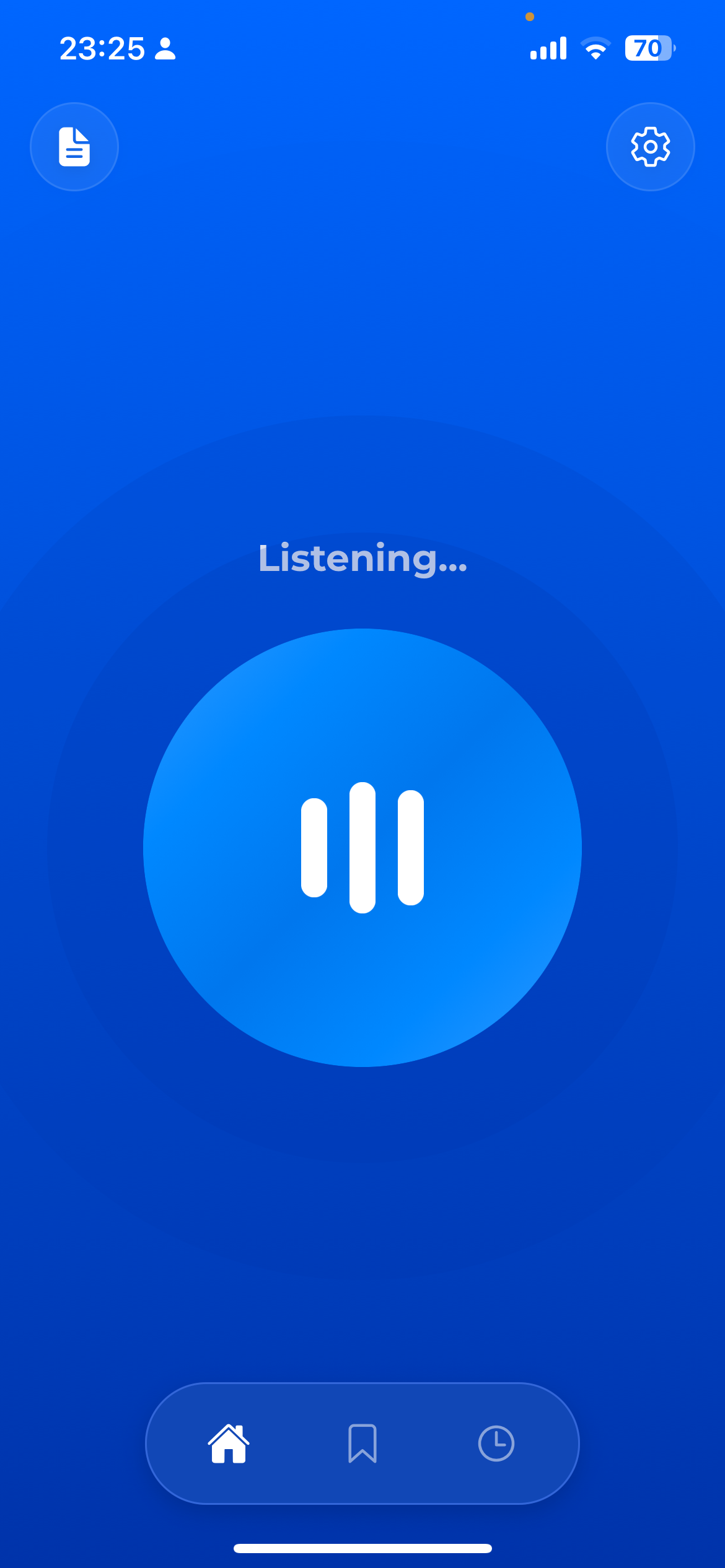 Translothy - Listening to voice